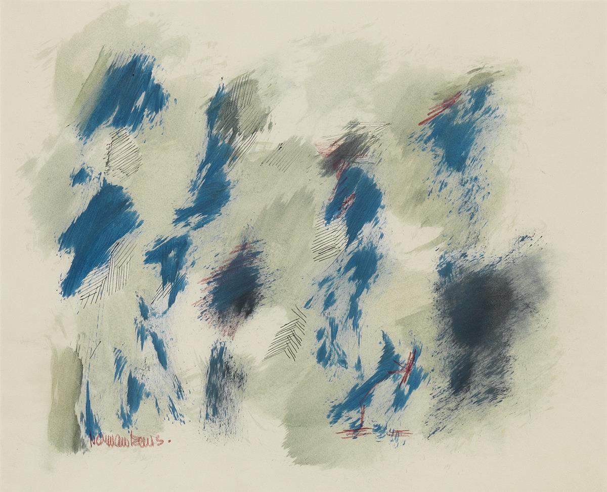 NORMAN LEWIS (1909 - 1979) Untitled (Abstraction).